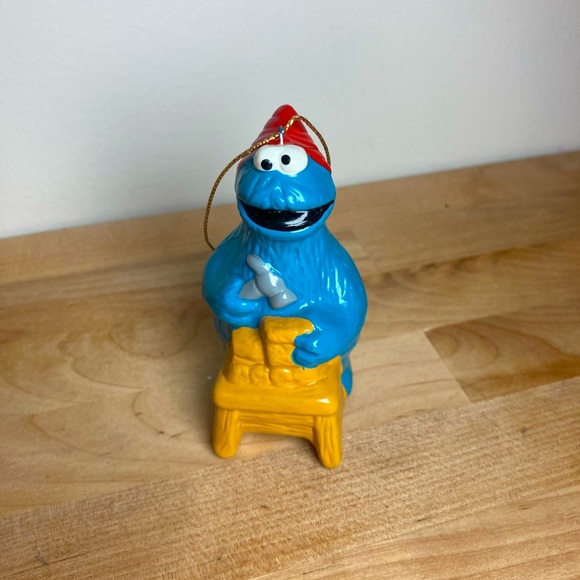 ☀️Vintage Cookie Monster Collectable Ornament - Picture 1 of 8